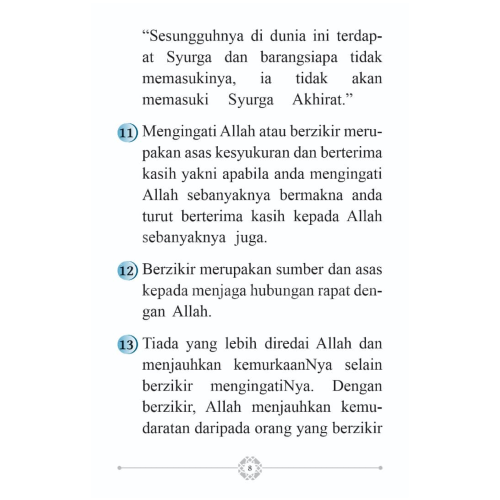 DAKWAH CORNER - Zikir - From the Quran and the Sunnah