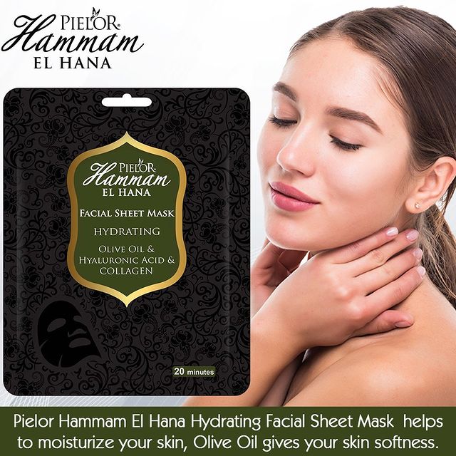 Pielor Hammam El Hana Facial Sheet Mask  25 ml Hydrating