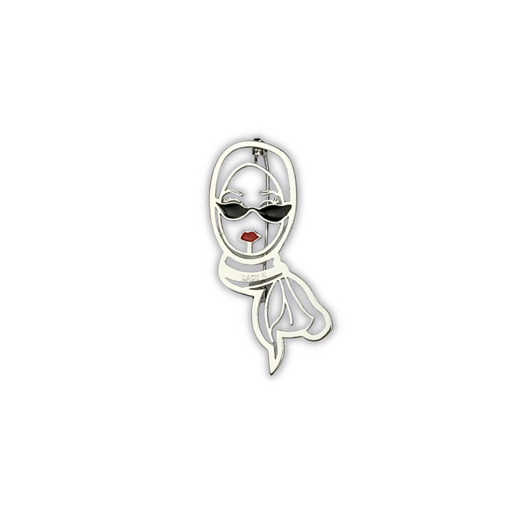LADYN - Modern Hijabi Cat Eye Brooch