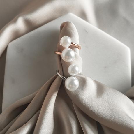 LADYN - Open Pearl Ring