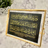 Gold Foiled with Frame : 1000 Dinar