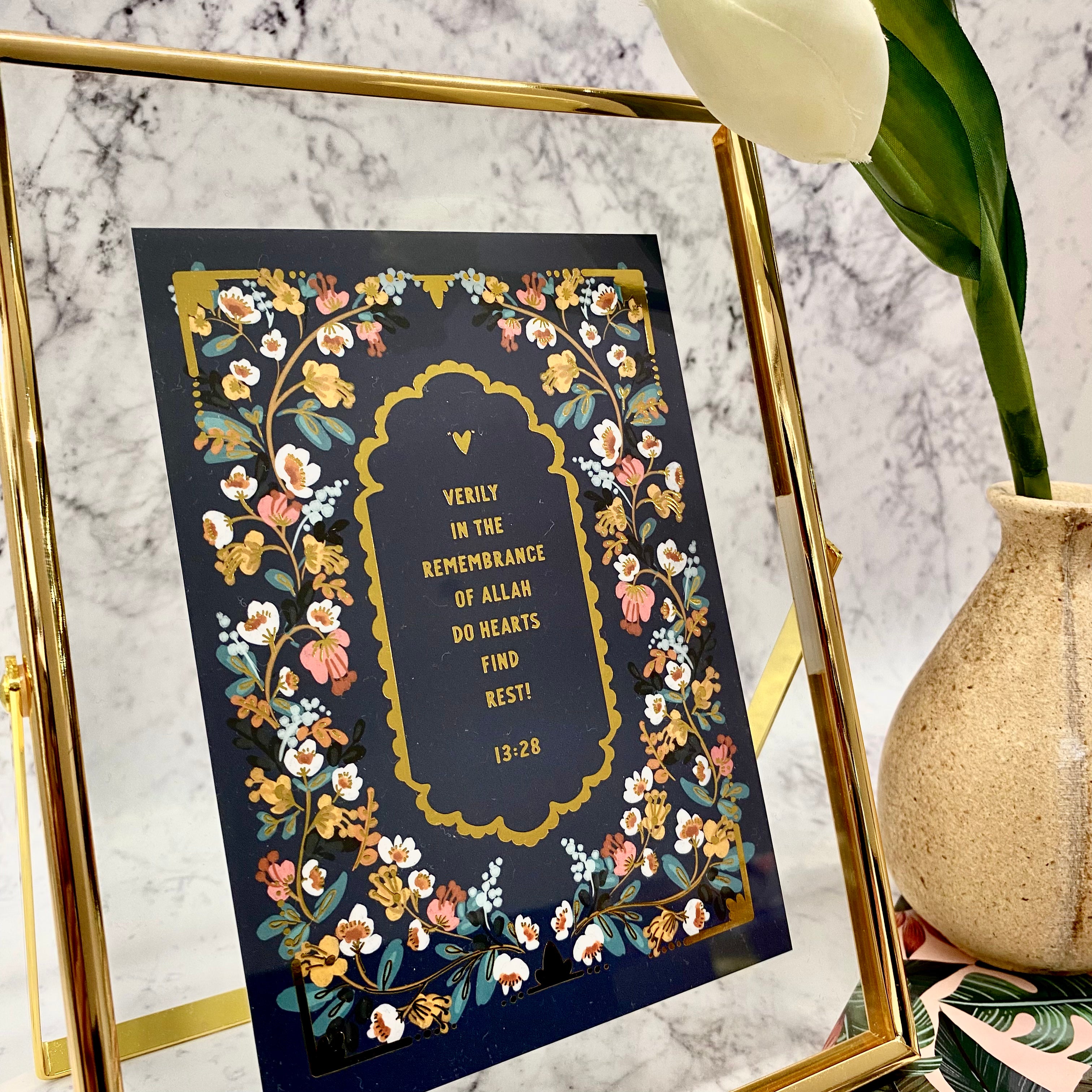 SWING SUROOR - Gold Foiled with Frame : Remembrance
