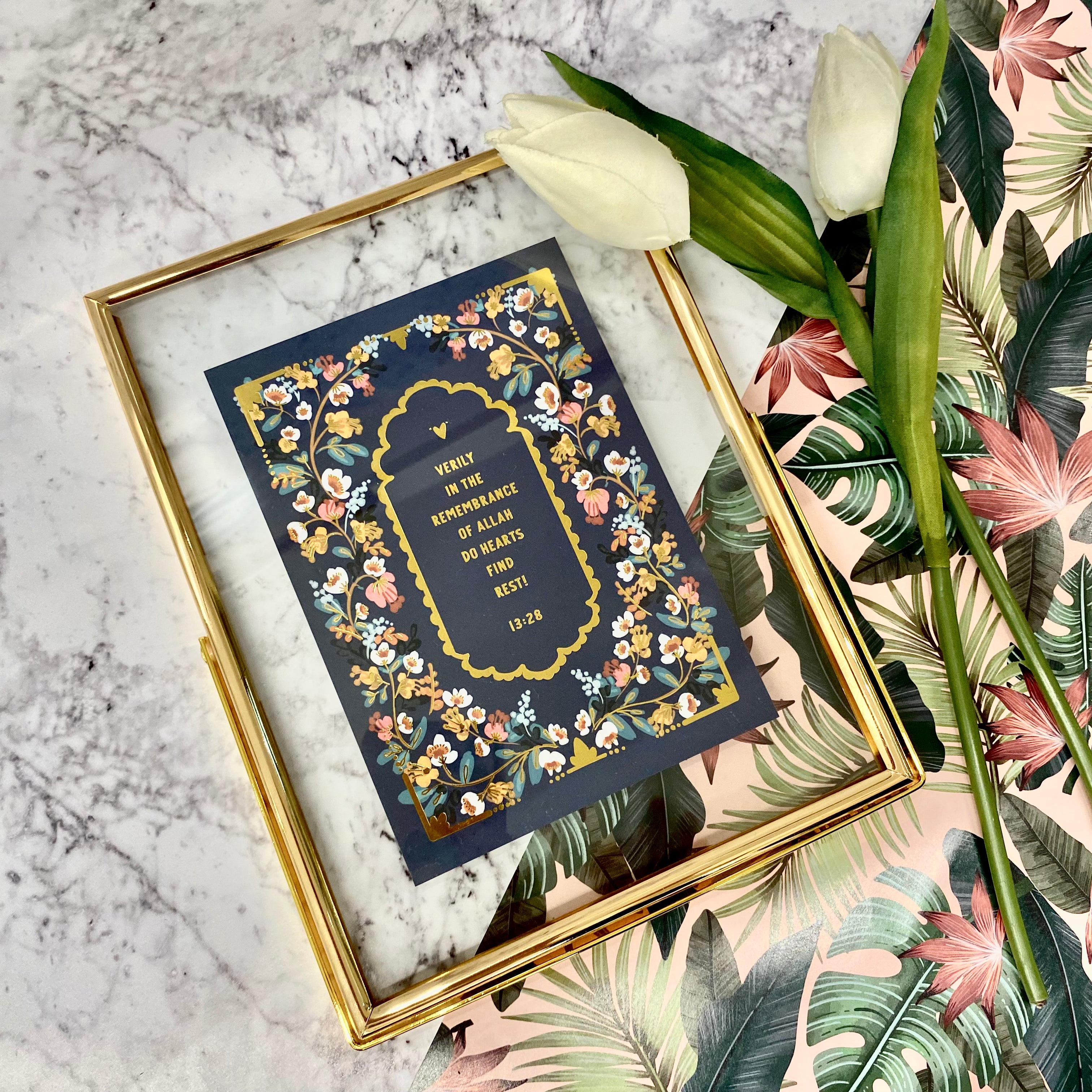 SWING SUROOR - Gold Foiled with Frame : Remembrance