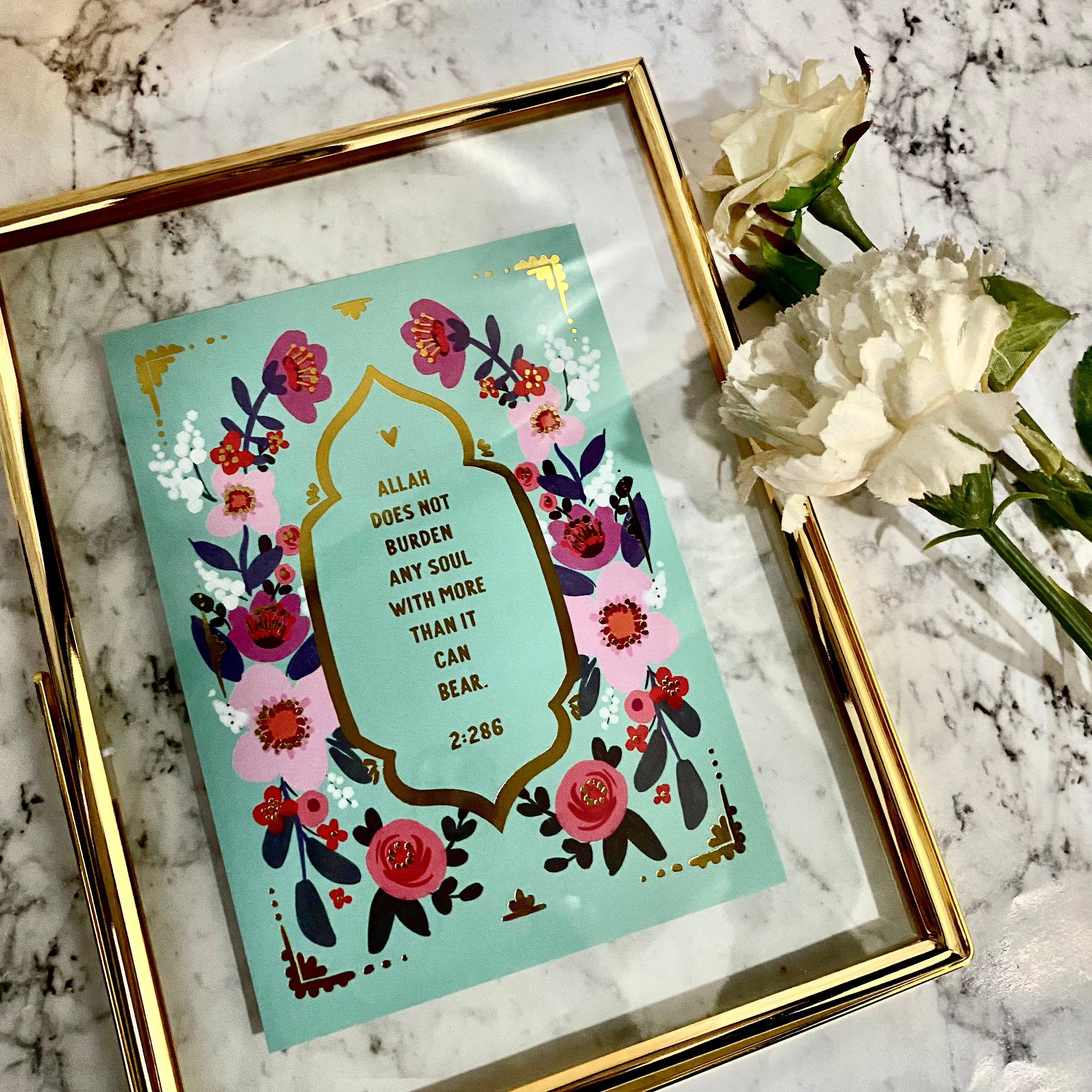 SWING SUROOR - Gold Foiled with Frame : Soul