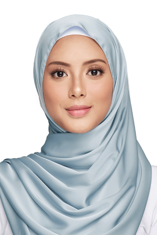 UMMA Nour Satin Silk Scarf (DC)