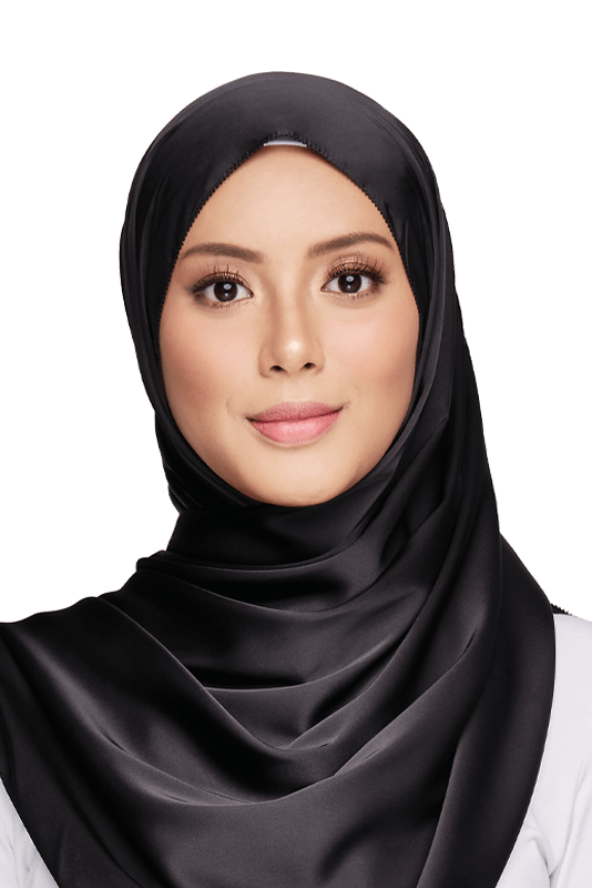 UMMA Nour Satin Silk Scarf (DC)