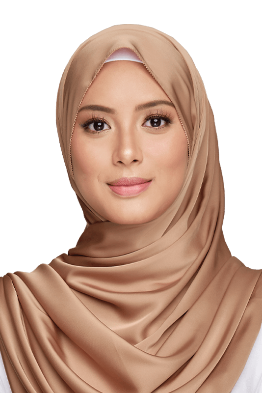 UMMA Nour Satin Silk Scarf (DC)