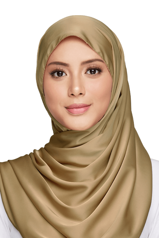UMMA Nour Satin Silk Scarf (DC)