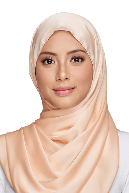 UMMA Nour Satin Silk Scarf (DC)