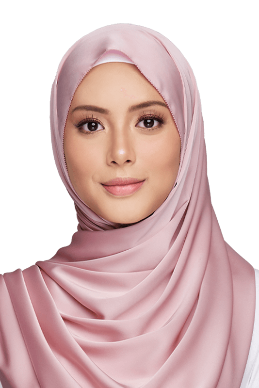 UMMA Nour Satin Silk Scarf (DC)