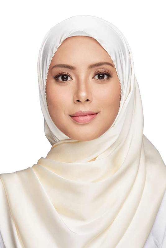 UMMA Nour Satin Silk Scarf (DC)