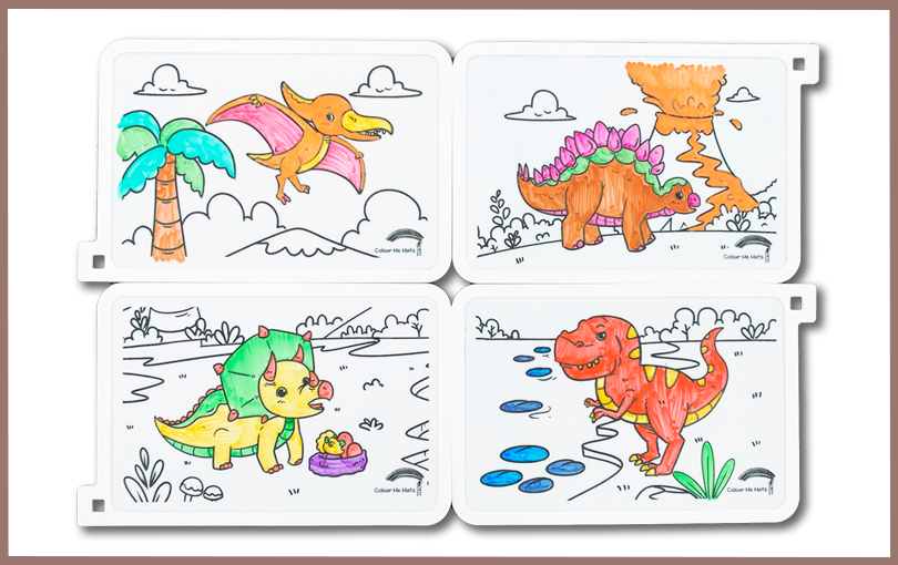 THE PETITE DISTRICT - Land of Dinosaurs Bundle Puzzle Mats