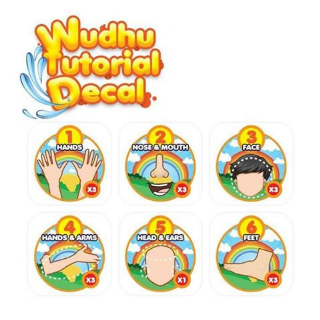 Wudu Tutorial Decal