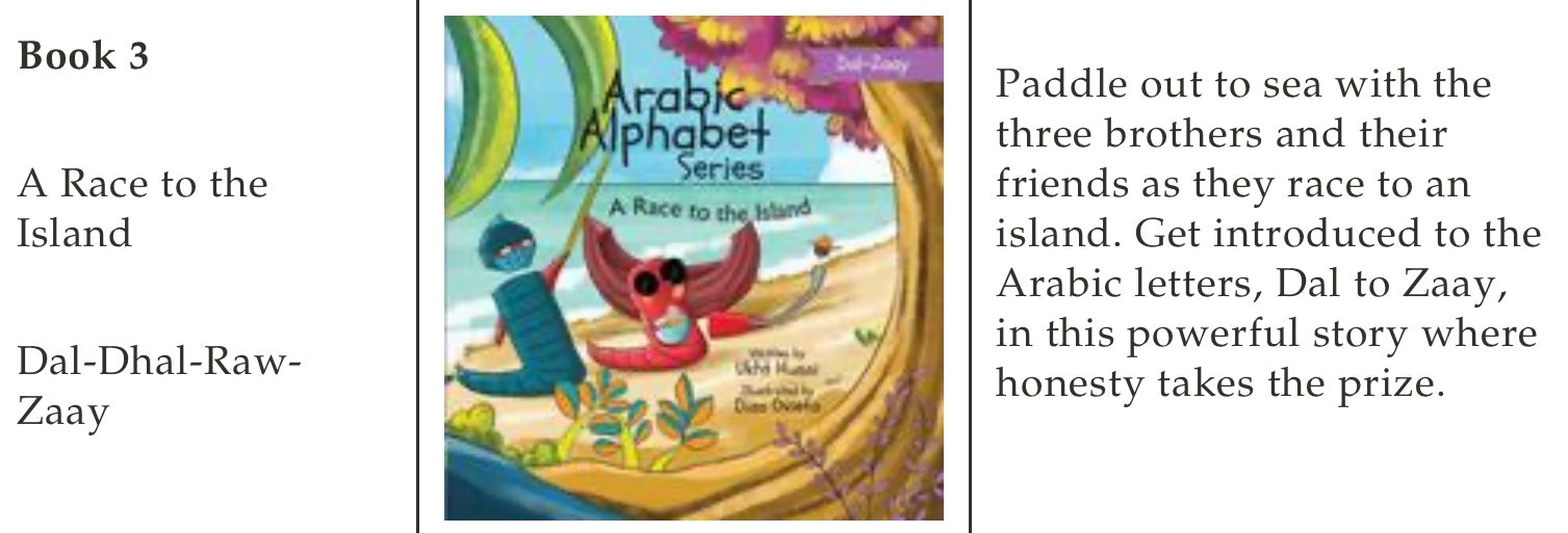 The Arabic Alphabets of Huruf Island Book Set