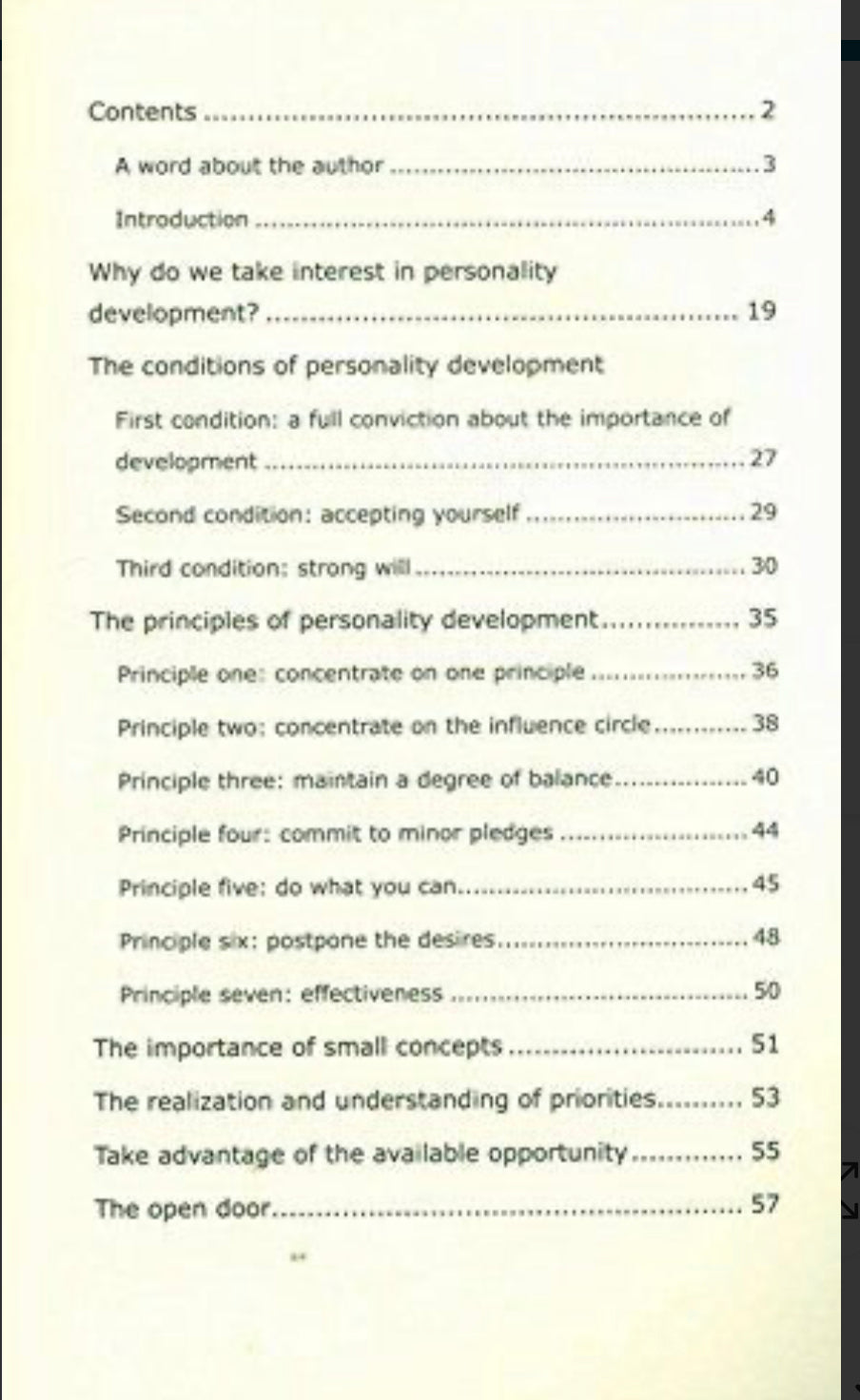 Personality Development (P/B)