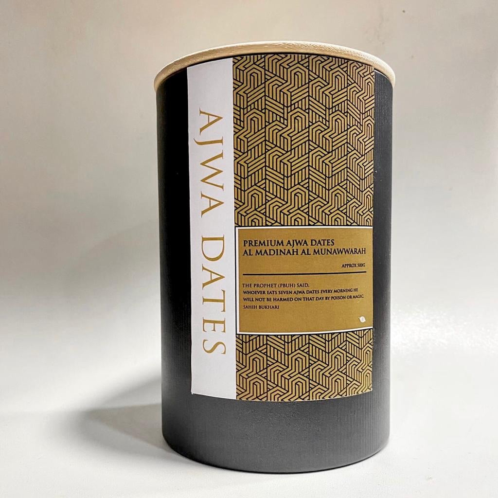 SWING SUROOR - Premium Ajwa Dates - Refillable Gift Set (500g)