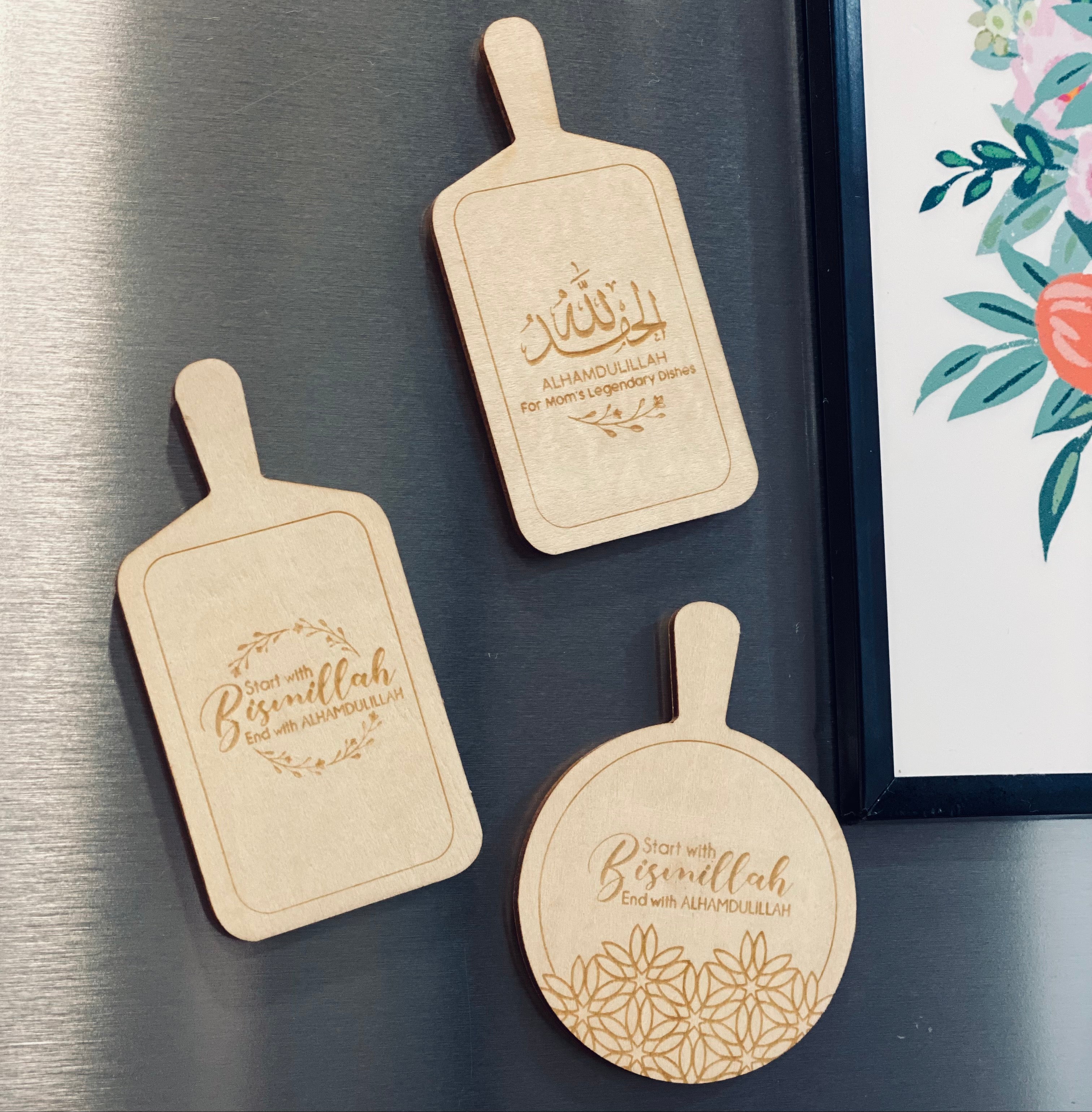 SWING SUROOR - Mini Chopping Board : Kitchen Fridge Magnets (3 Types)