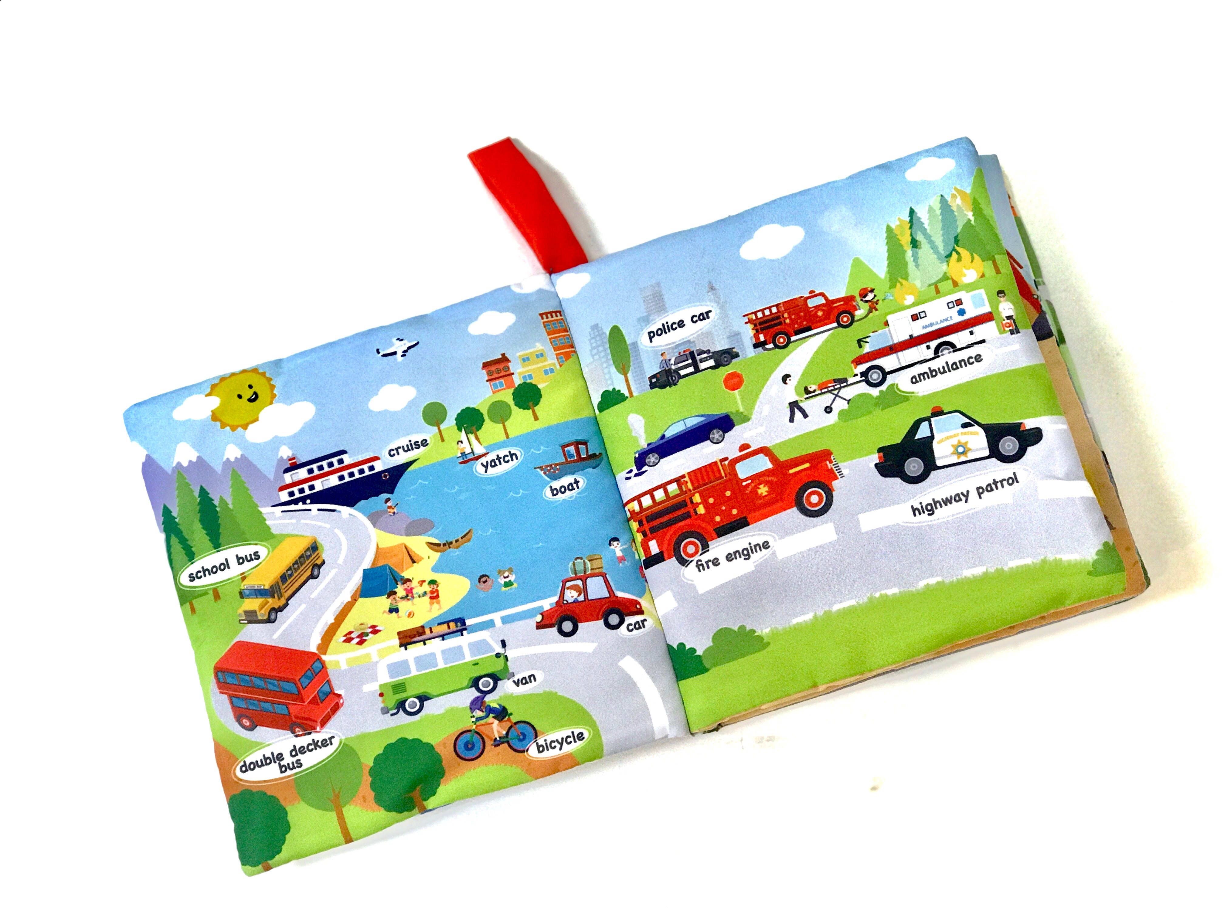 MUSLIMAZING - Soft Book - My First Book of Vehicles