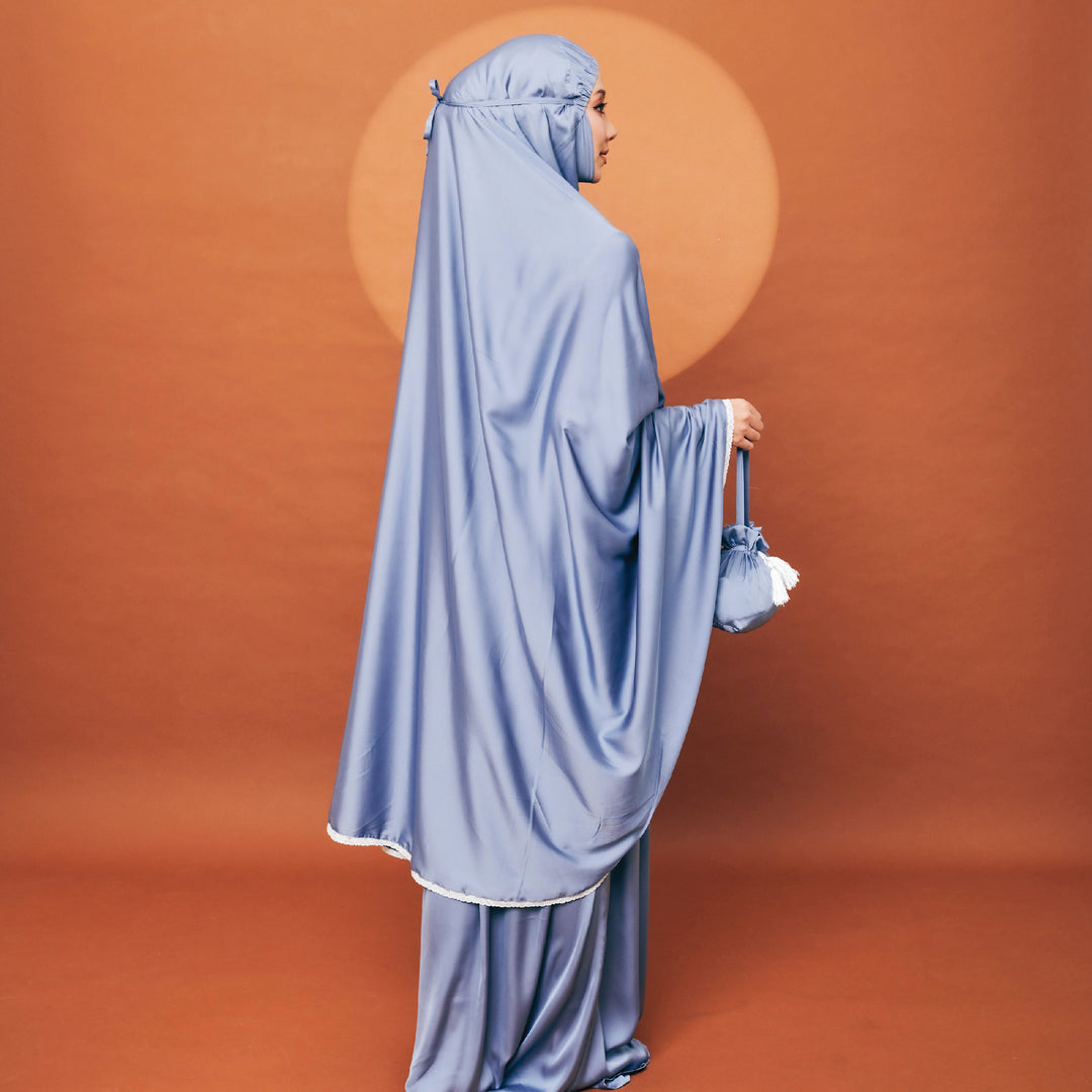 Zaahara : Khadeeja Prayerwear Premium Sateen