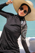 *ONLINE EXCLUSIVE* Marina Modest Swimsuit M2225 - Black Pattern