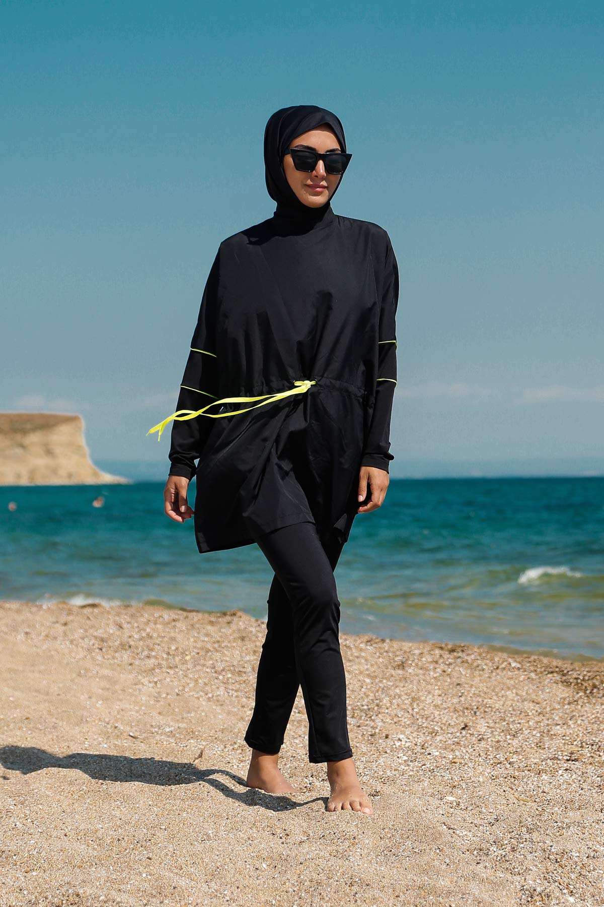 *ONLINE EXCLUSIVE* Marina Modest Swimsuit M2272 - Parachute Neon