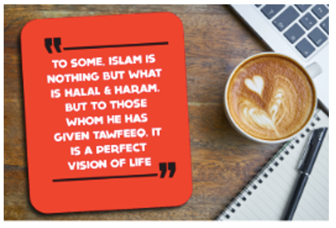 Mousepad - Islam: Perfect Vision of Life