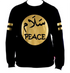 Imanhood Sweatshirt - Peace (سلام) Gold