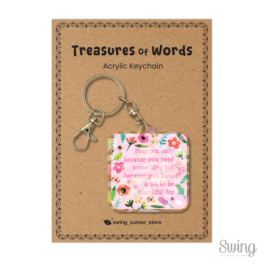 SWING SUROOR - Acrylic Sparkling Keychain