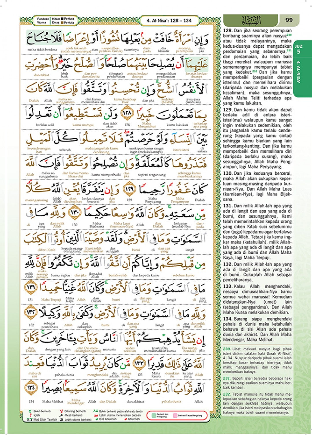 ORGANIZER AL-QURAN MUJAM A5 (TAGGING / NON-TAGGING) - KARYA BESTARI