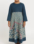 TMW Kids Batik Dress - Midnight Blue