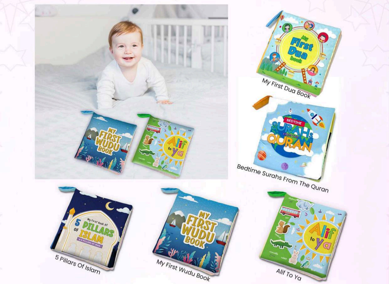 Muslimazing Baby Soft Book - Alif to Ya