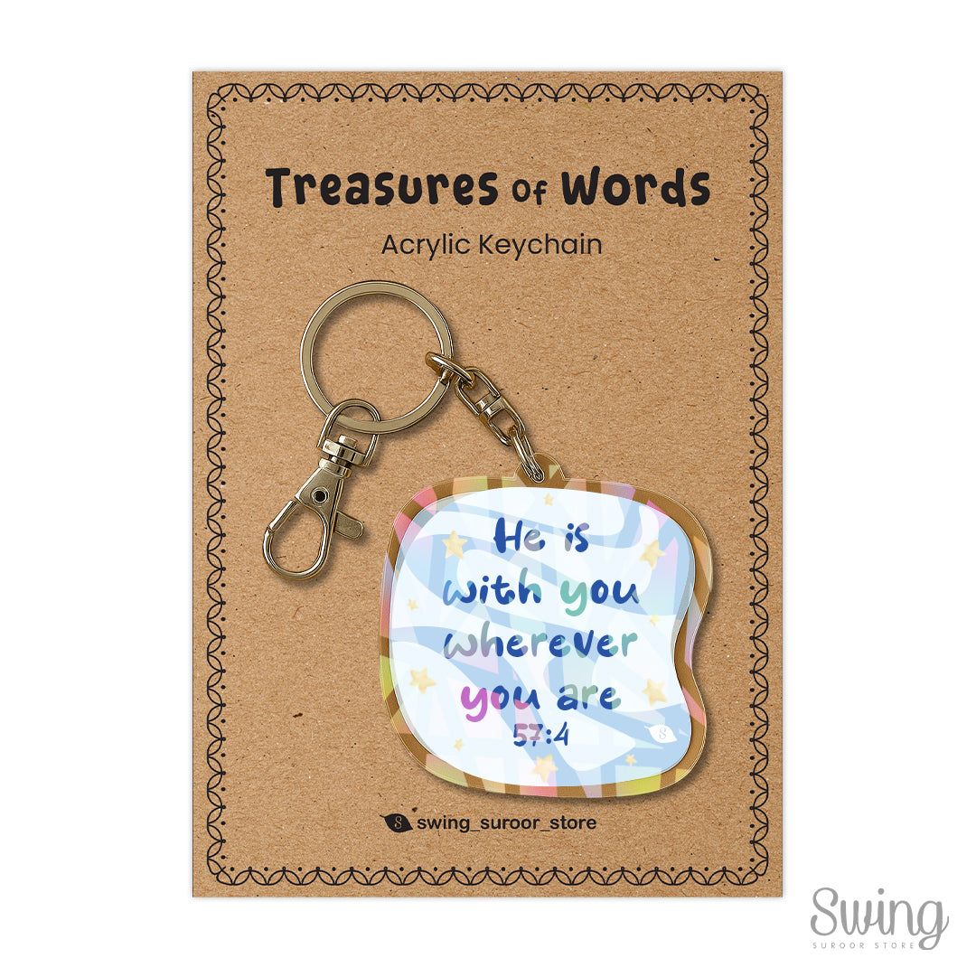 SWING SUROOR - Acrylic Sparkling Keychain