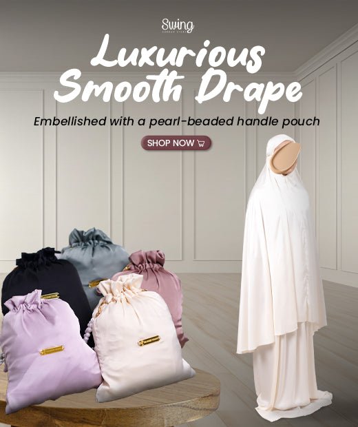 TMW Premium Silk with Pearl bag 2 Piece Prayerwear