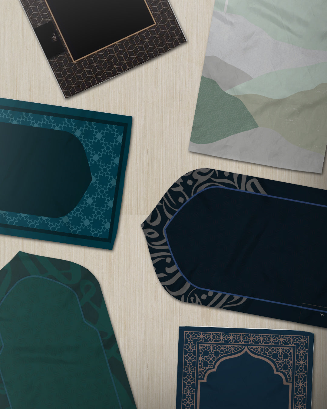 TMW - Sejadah Travel ^99 (6 Designs)