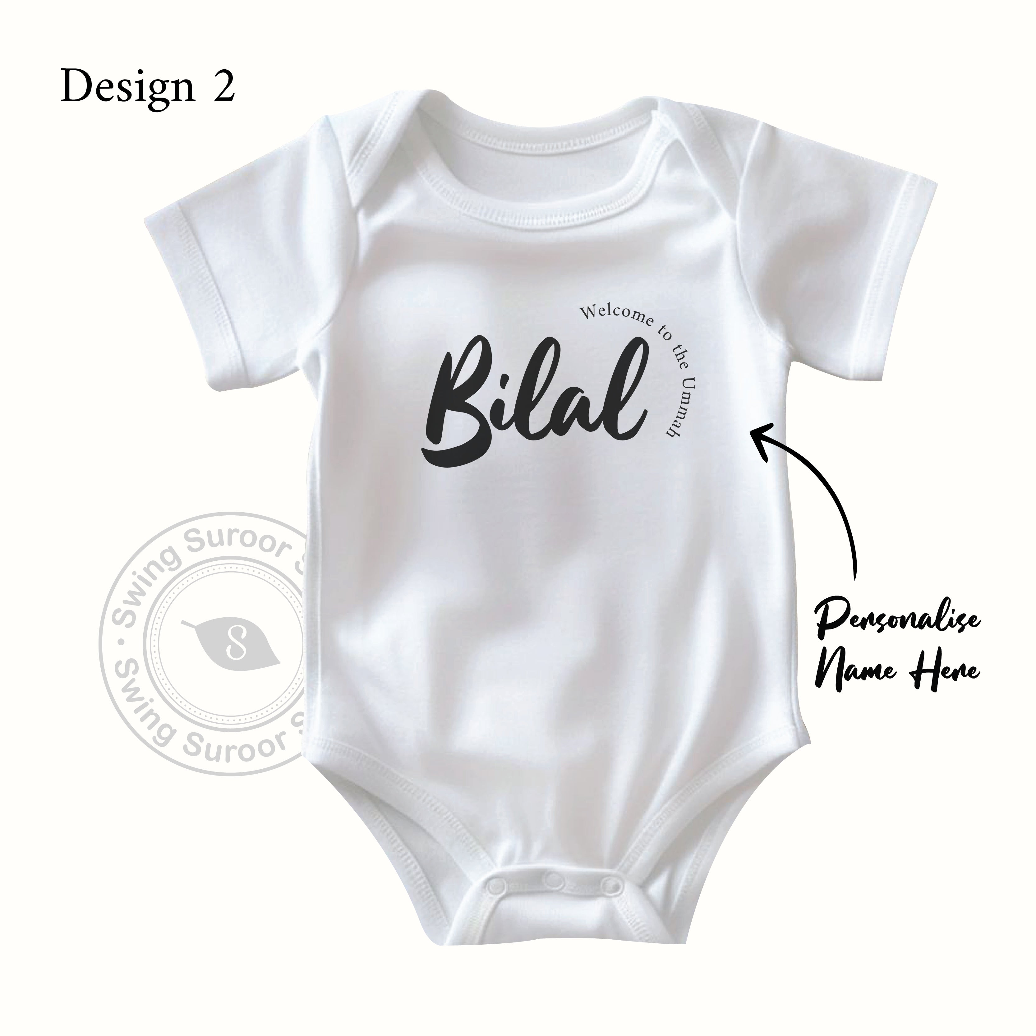 Personalised Baby Romper