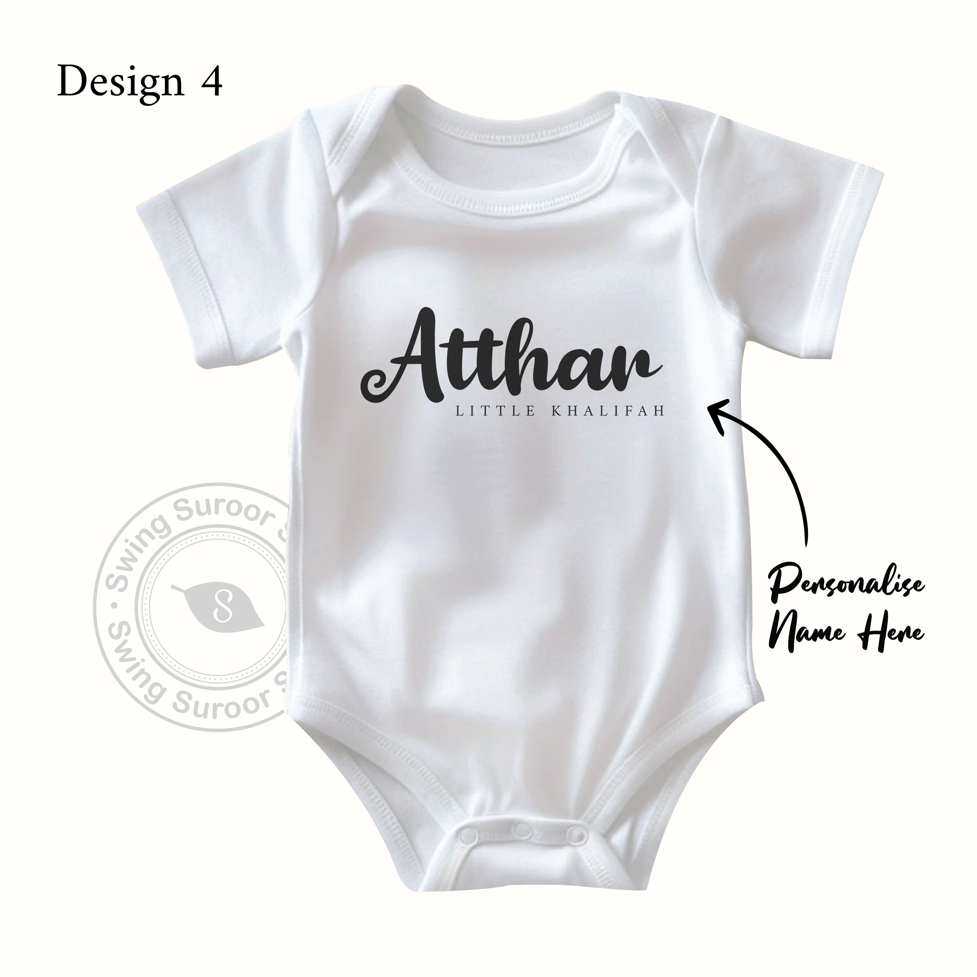 Personalised Baby Romper