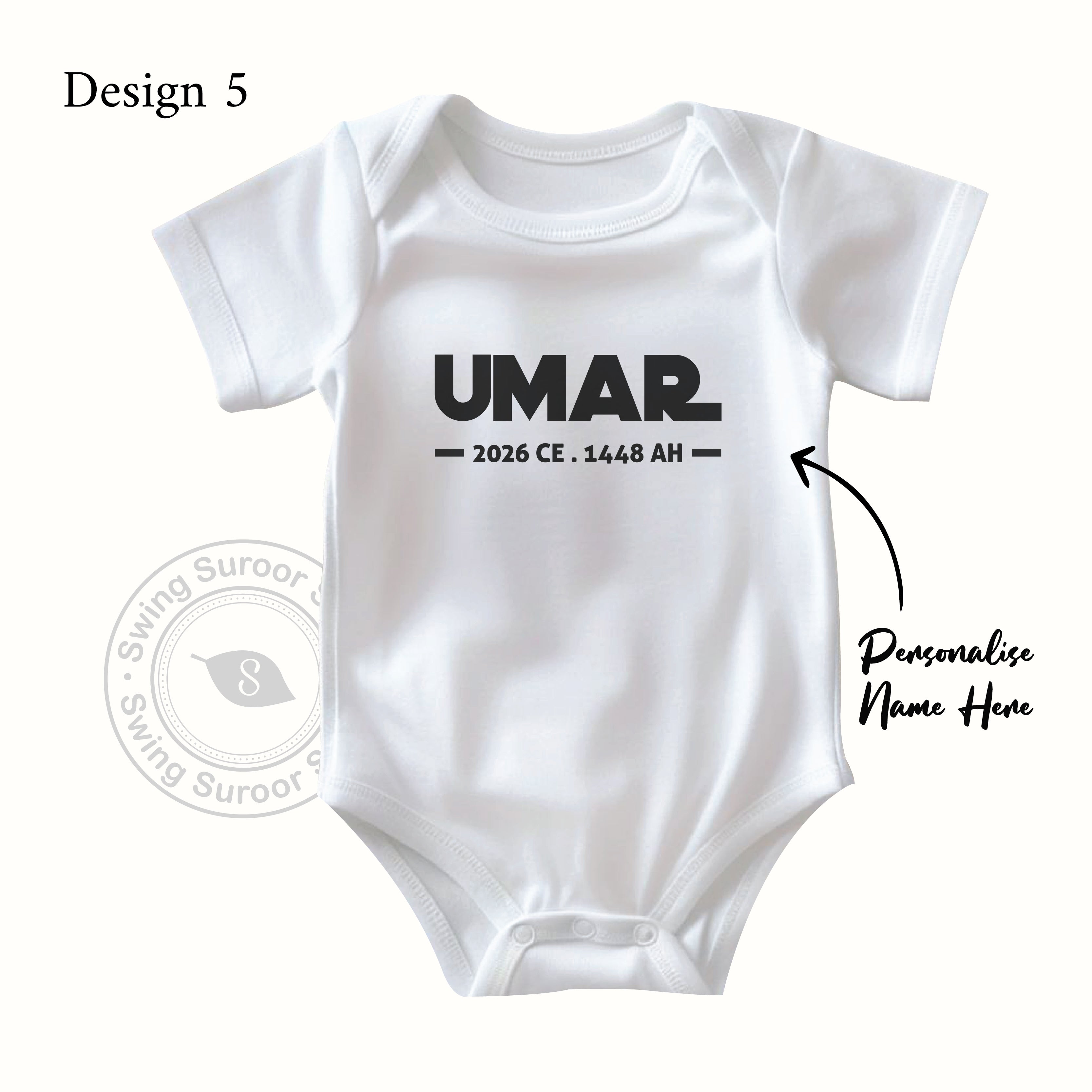 Personalised Baby Romper
