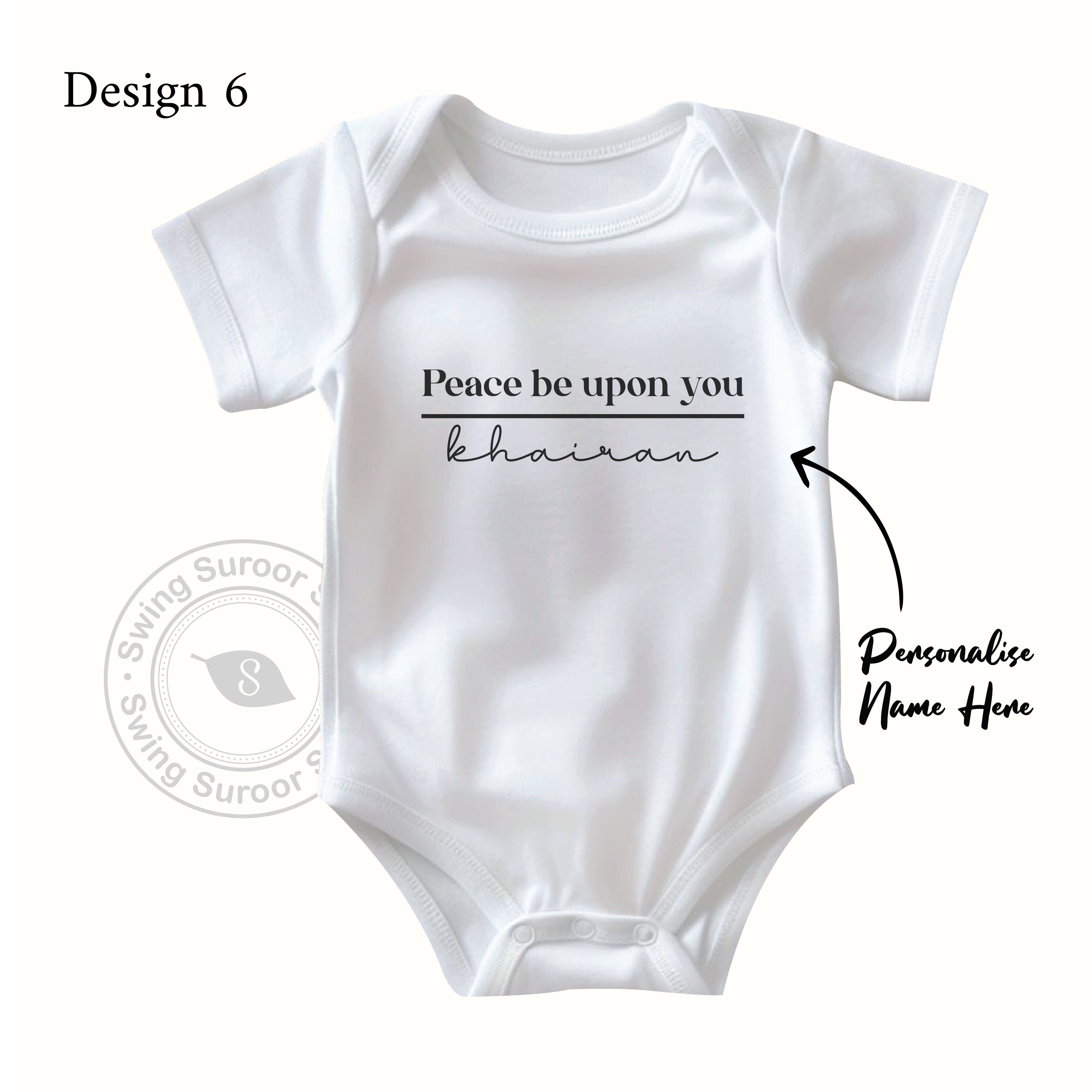 Personalised Baby Romper