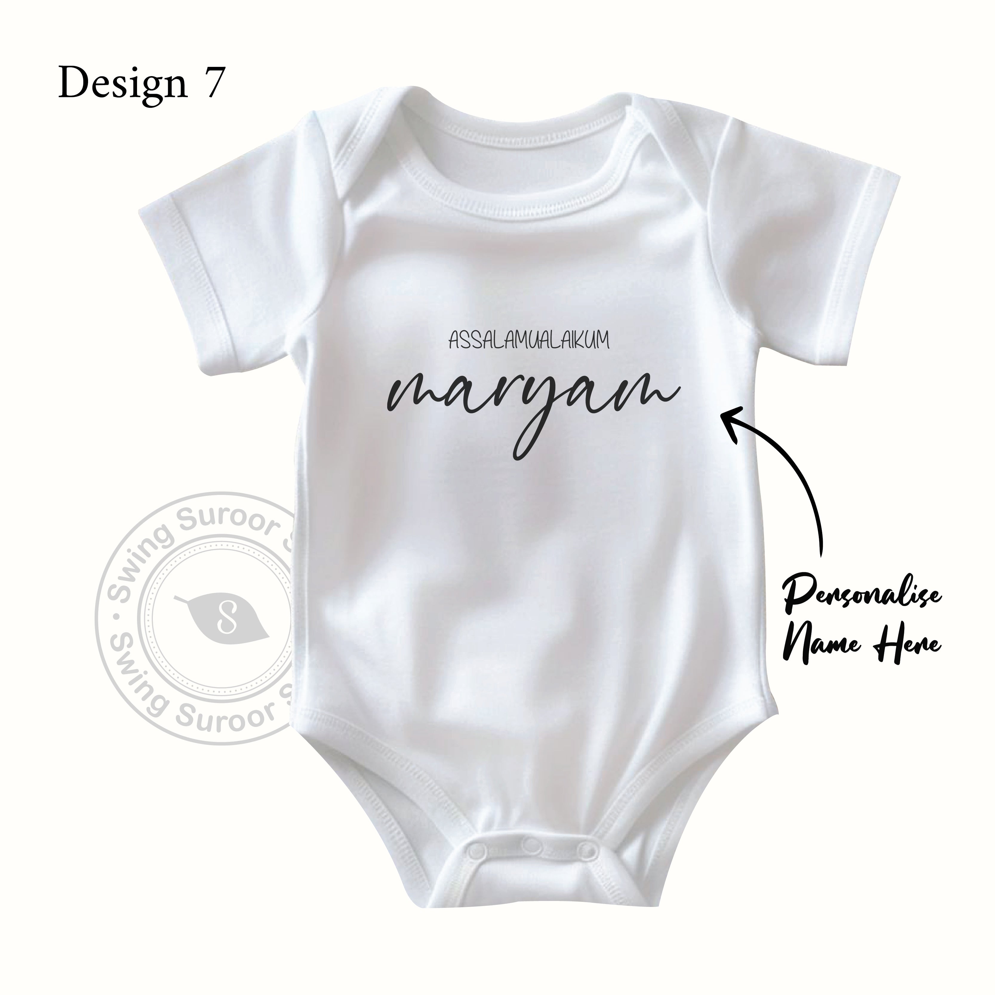 Personalised Baby Romper