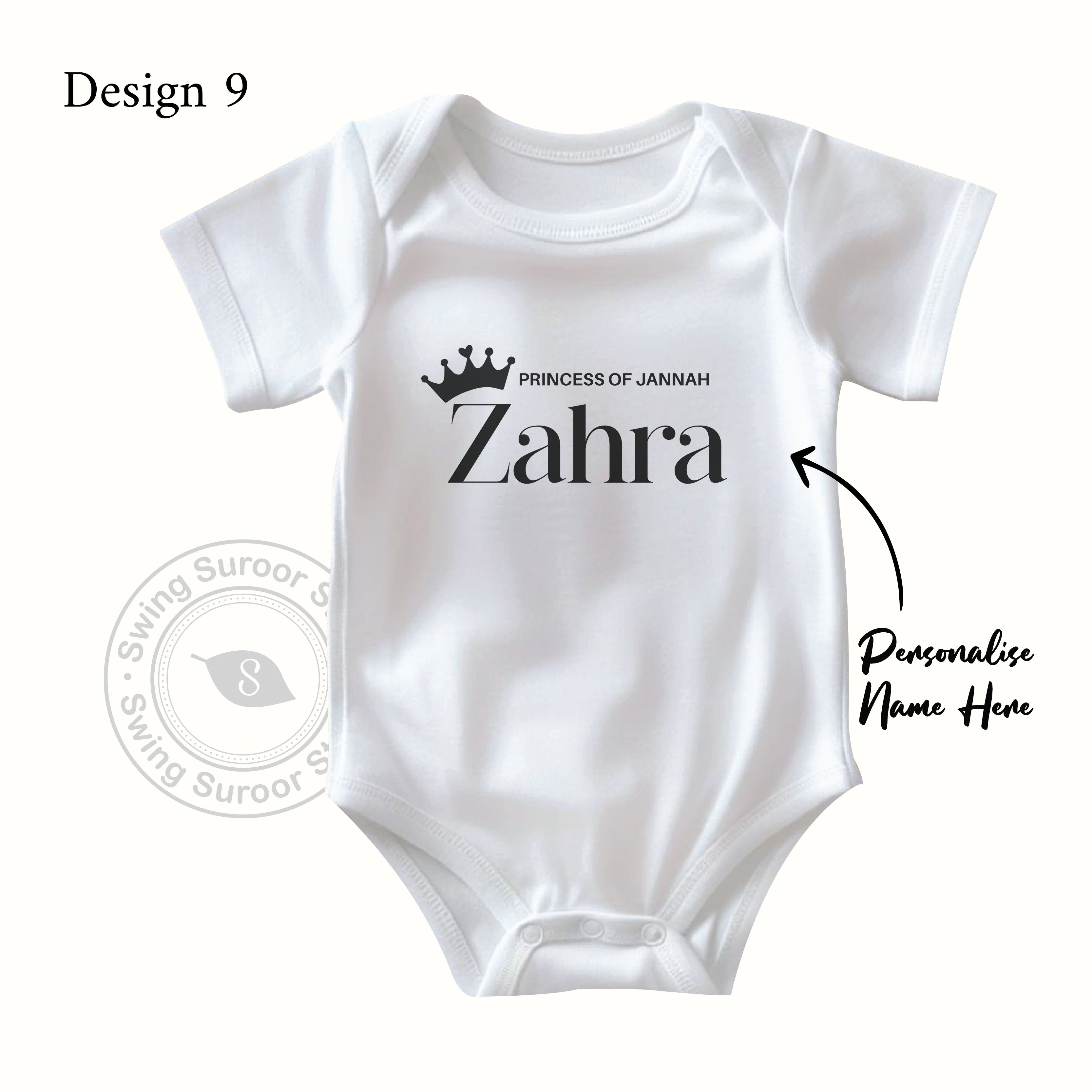 Personalised Baby Romper