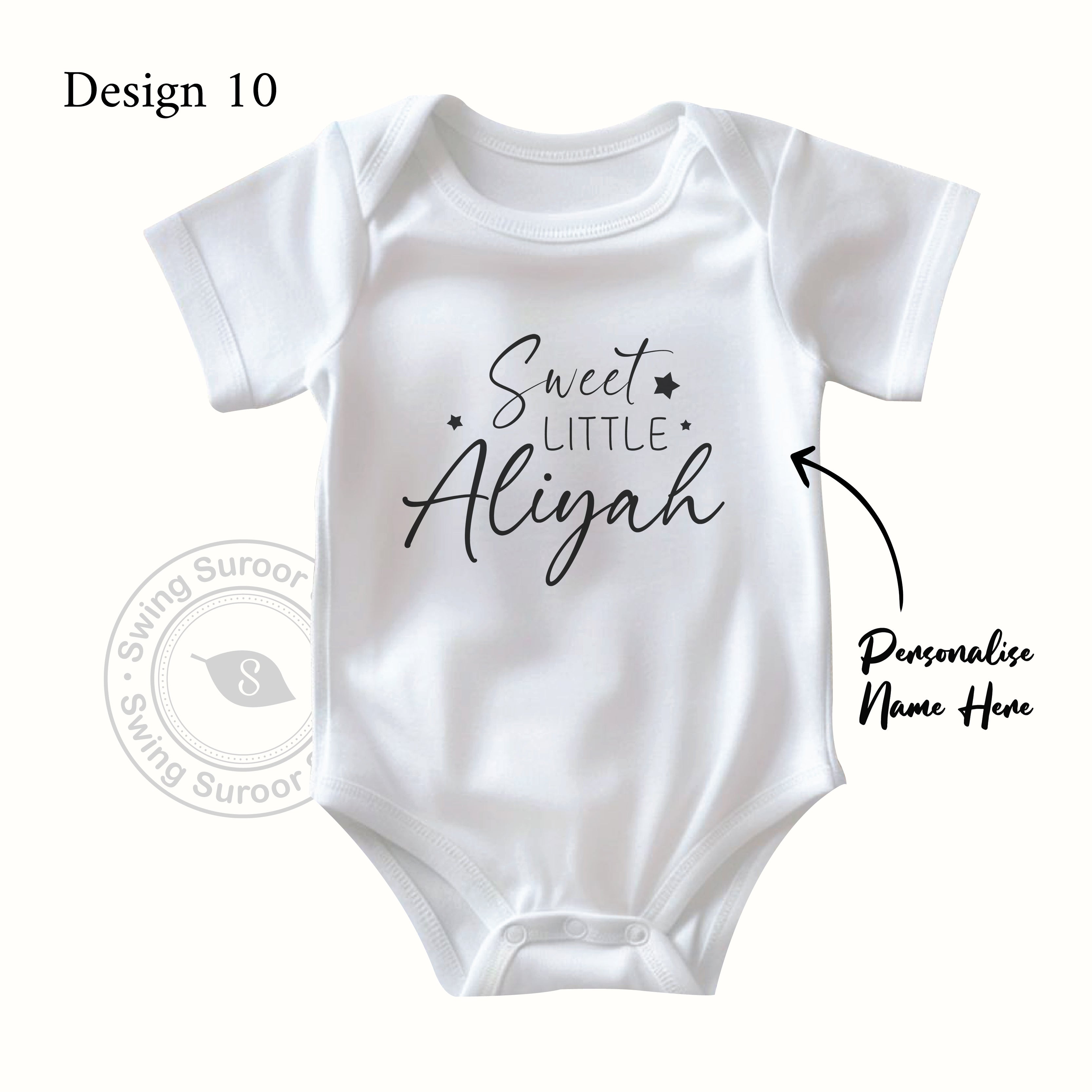 Personalised Baby Romper