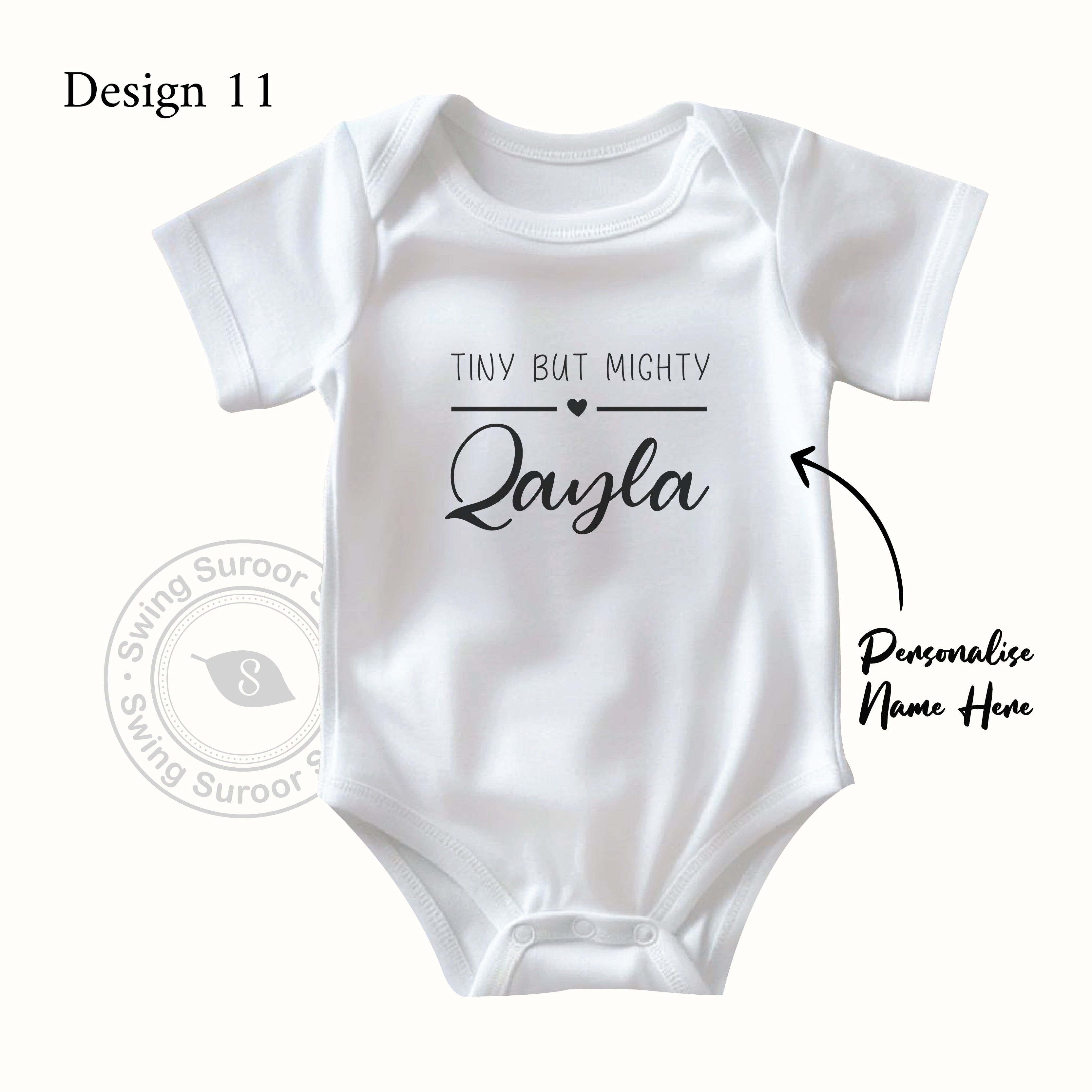 Personalised Baby Romper
