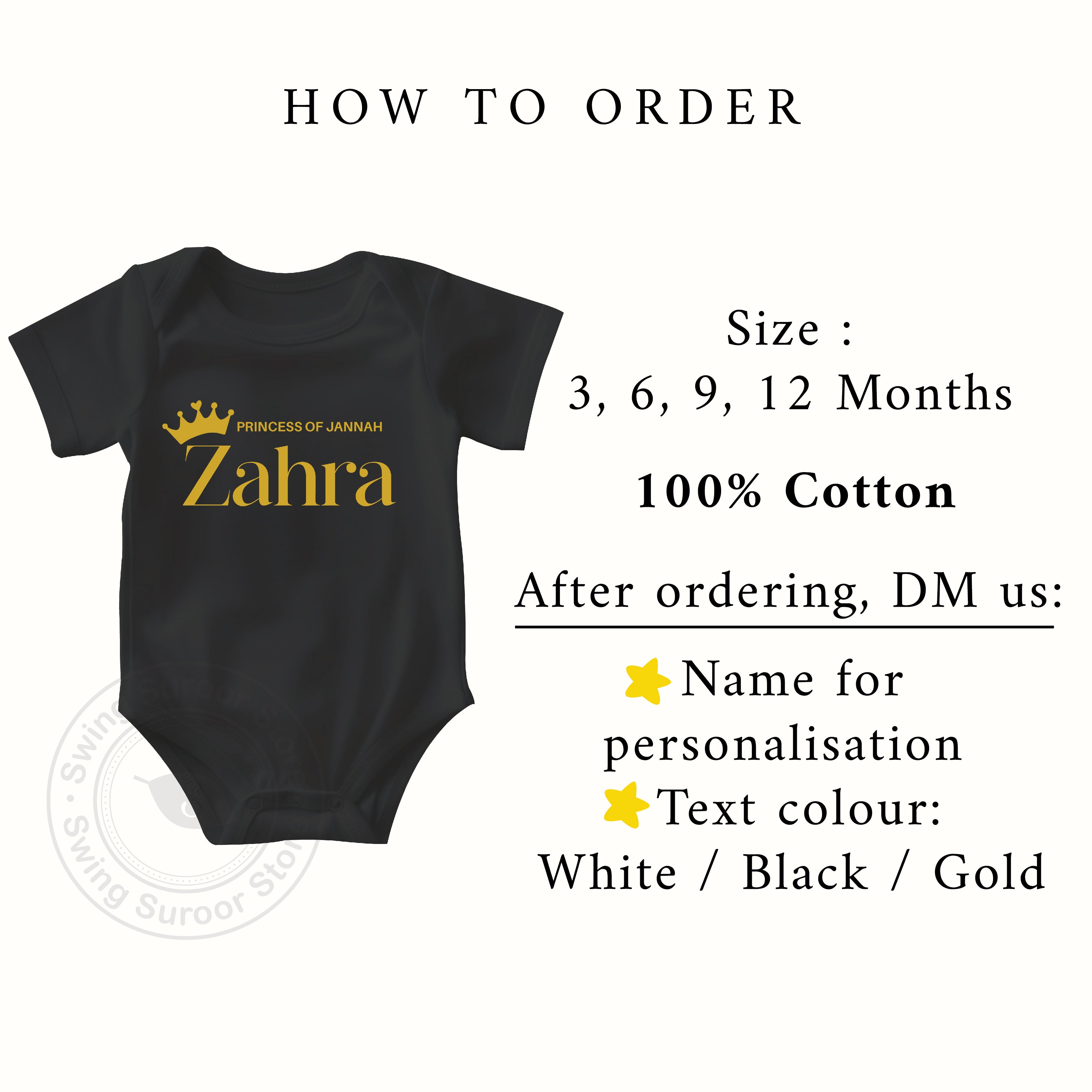 Personalised Baby Romper