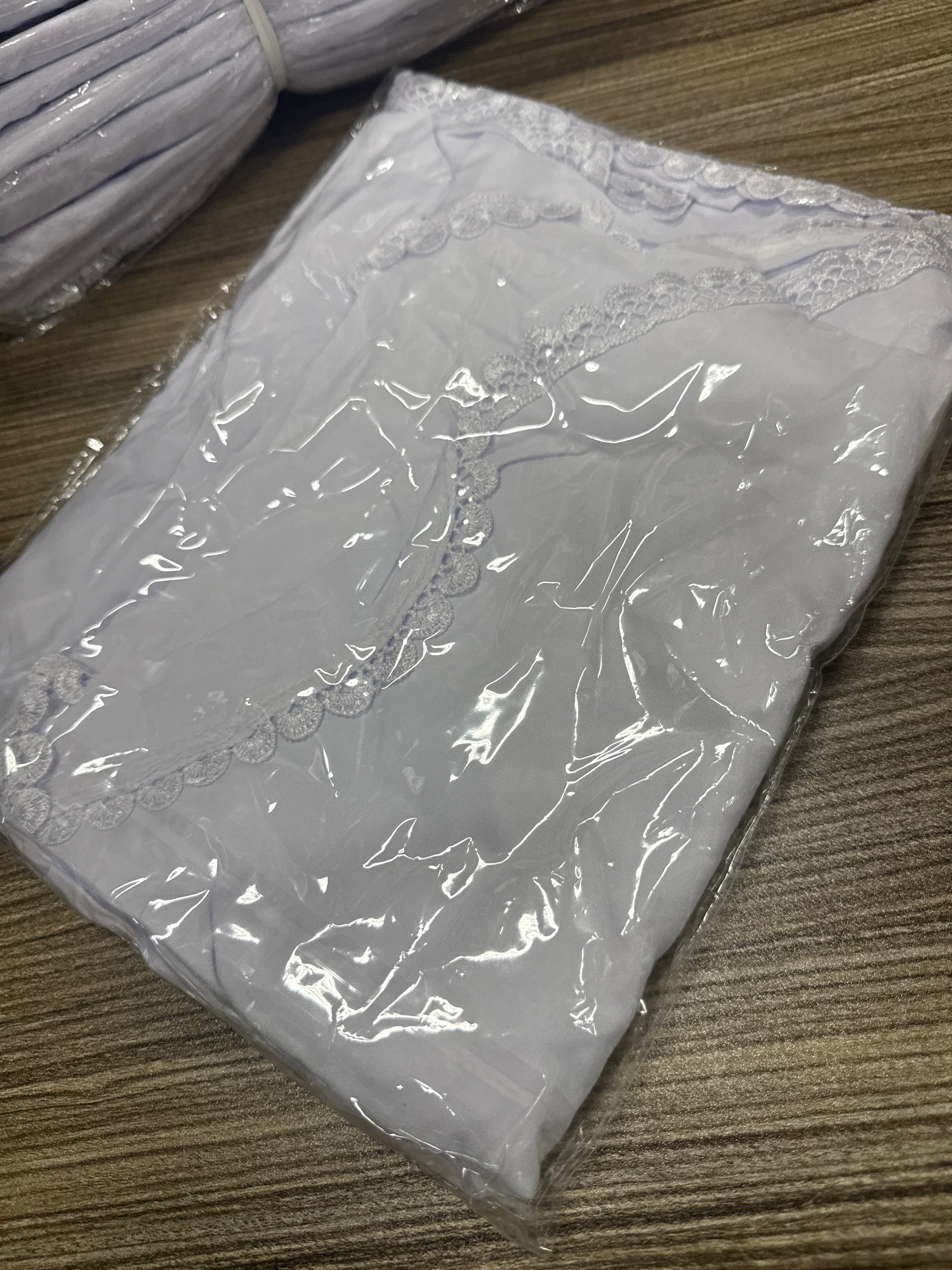 White Top Kids Telekung
