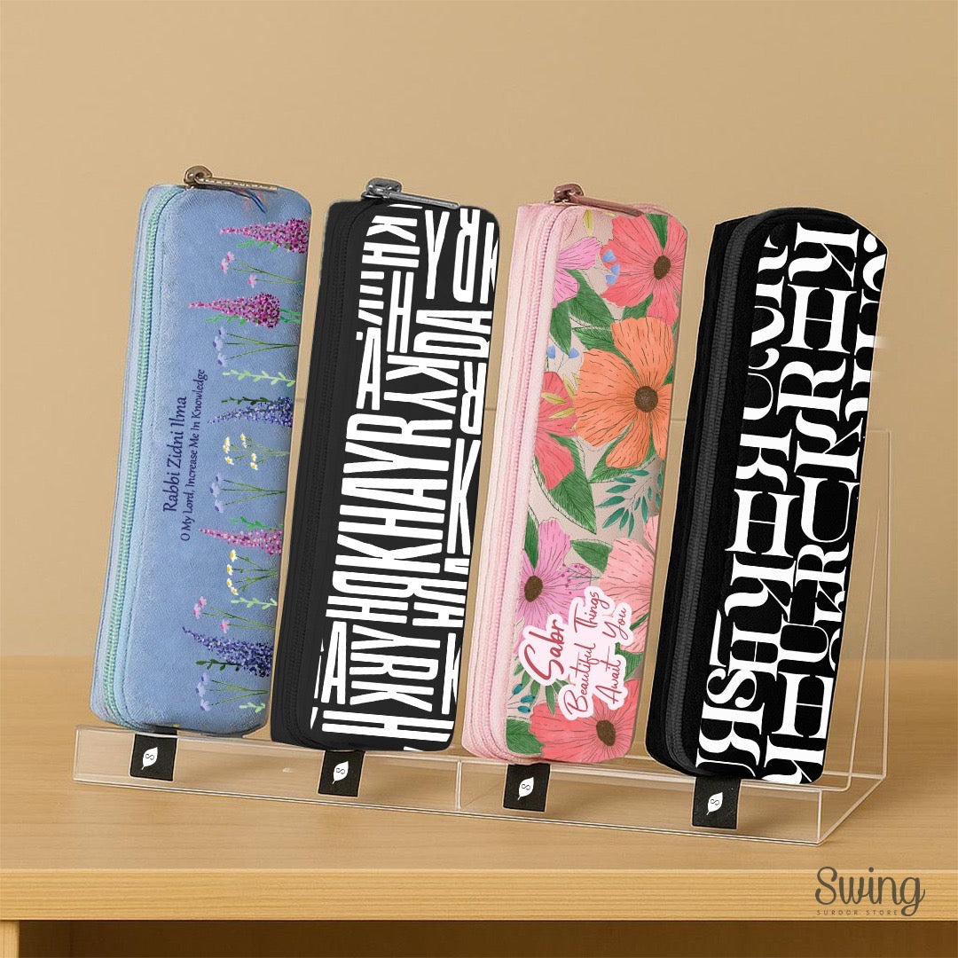 SWING SUROOR - Faith Inspired Pencil Case (8 Designs)