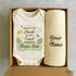 Personalise Newborn Gift Sets : Romper with towel