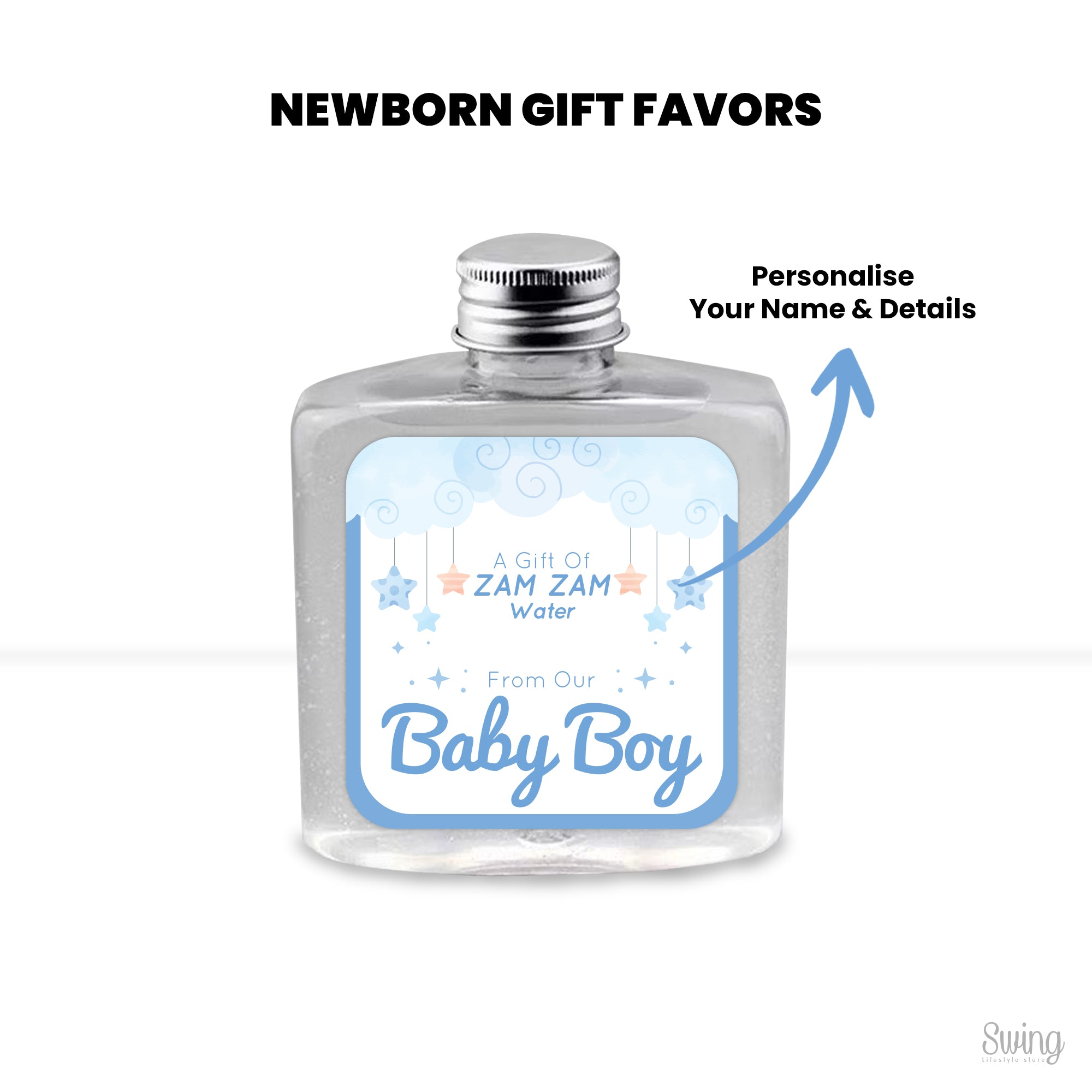 Zam Zam favors : Personalise for your Baby's Event