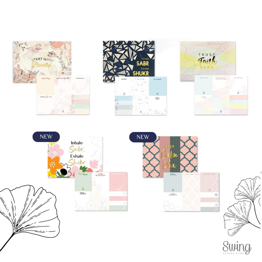 DUA GIFTS - Sticky Notepad Collection DG