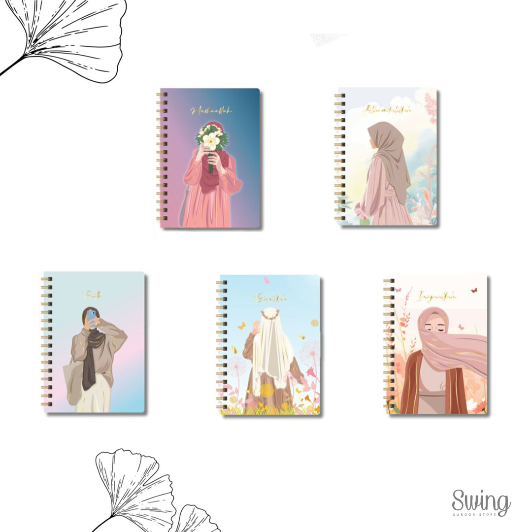 DUA GIFTS - Muslimah Journals Notebook