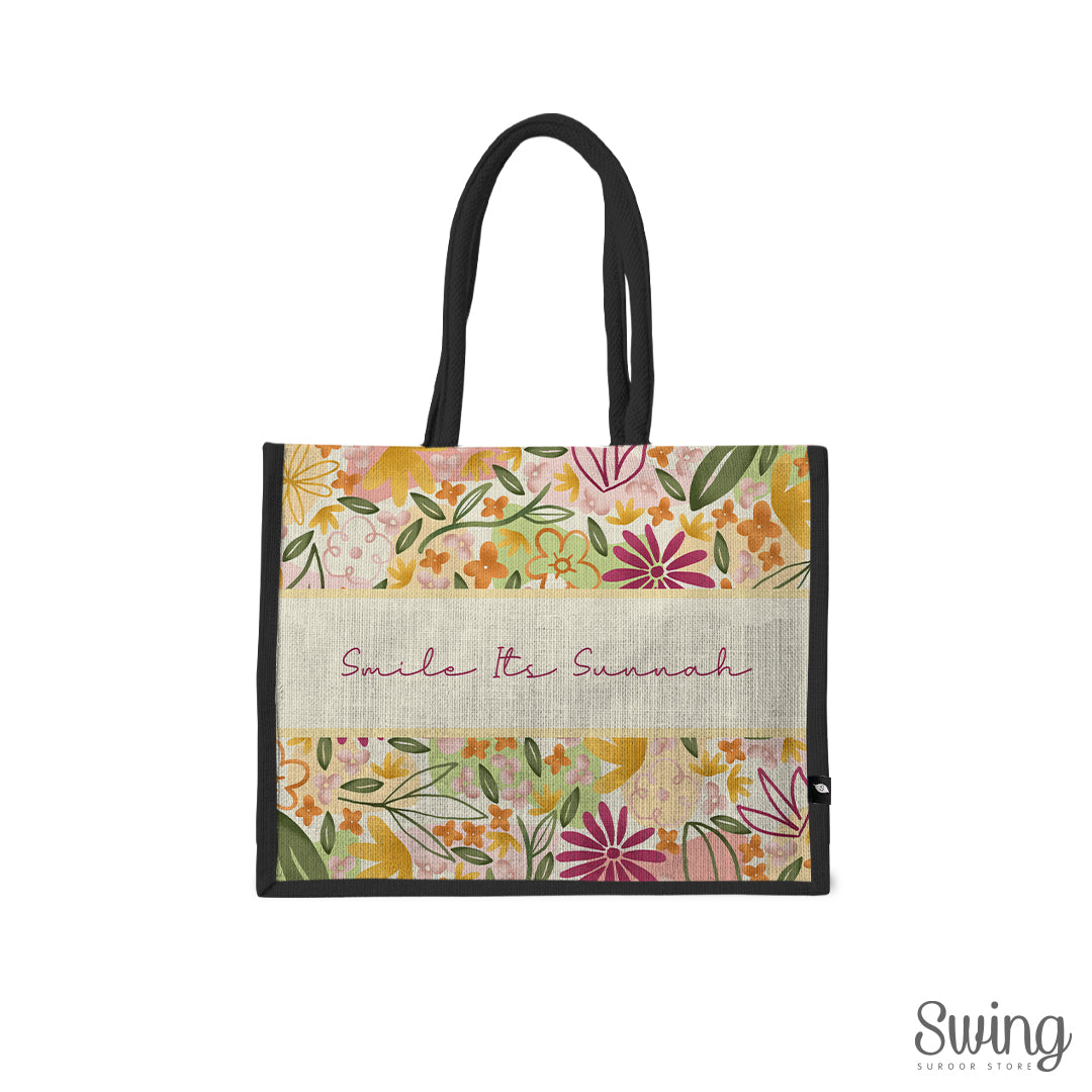 SWING SUROOR - Good Vibes Totes PVC - Smile